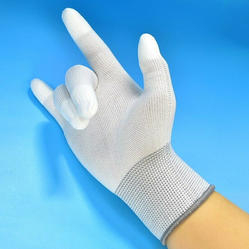 1pair Antistatic Gloves Anti Static ESD Electronic Working Gloves PU Coated