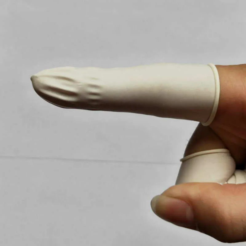 Cleanroom Finger Cots White Antistatic 2