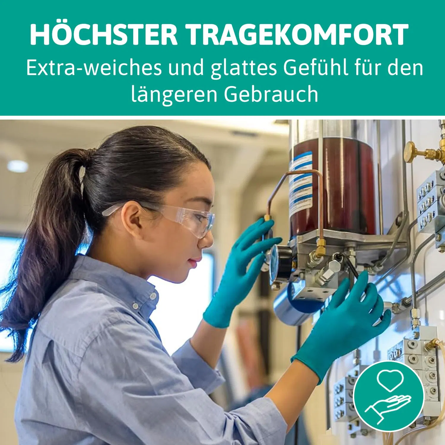 Nitrile Disposable Gloves Spec 7