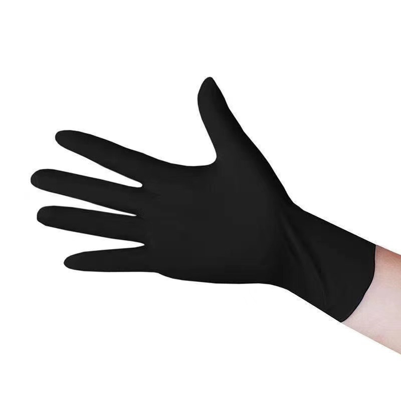 Premium Black Disposable ESD Nitrile Gloves, Anti Static 10^6-10^9ω, S/M/L/XL for Electronics Assembly &amp; Cleanroom (100PCS/Box)