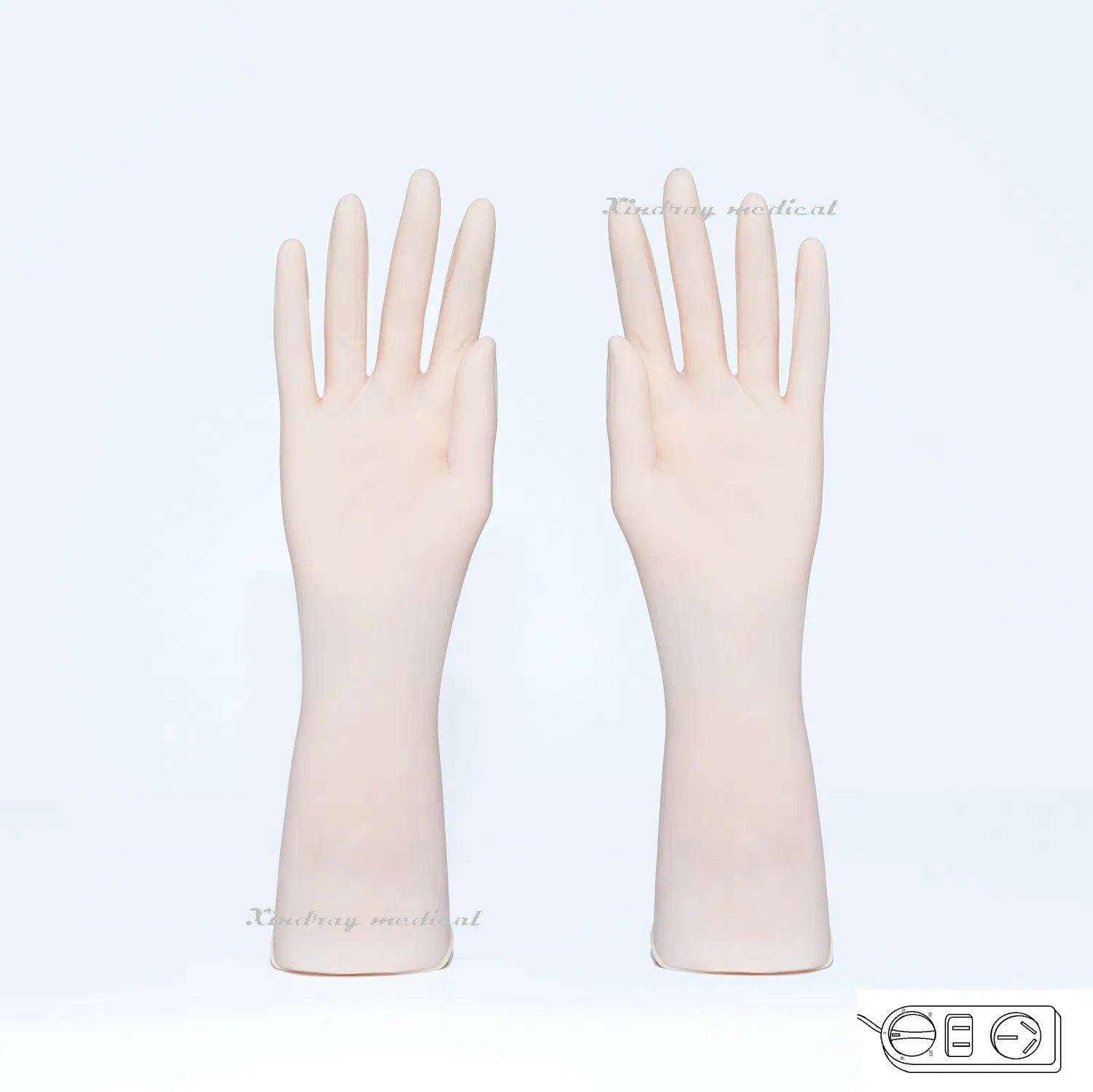 CE Approved Medical Disposable Latex Examination Powderfree Sterile Surgical Glove