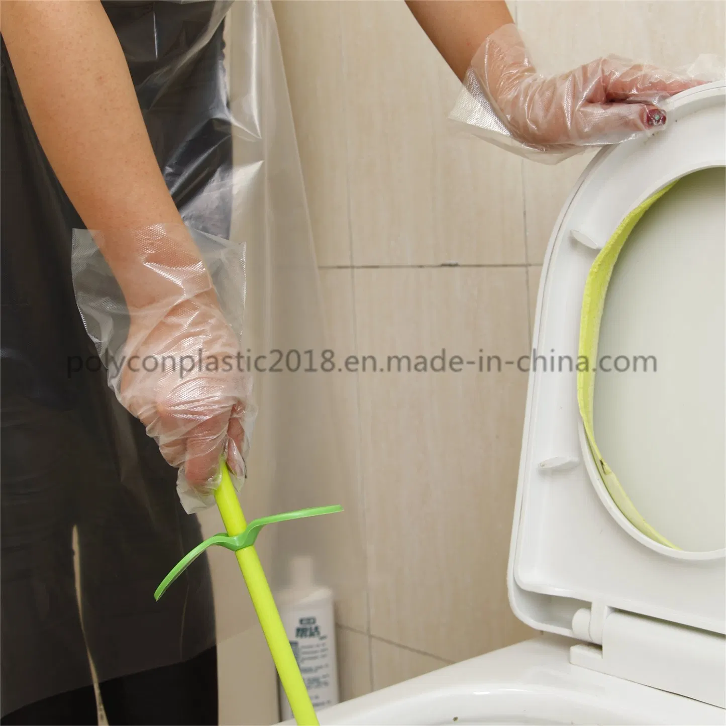 Food Grade Service Transparent PE Disposable Gloves