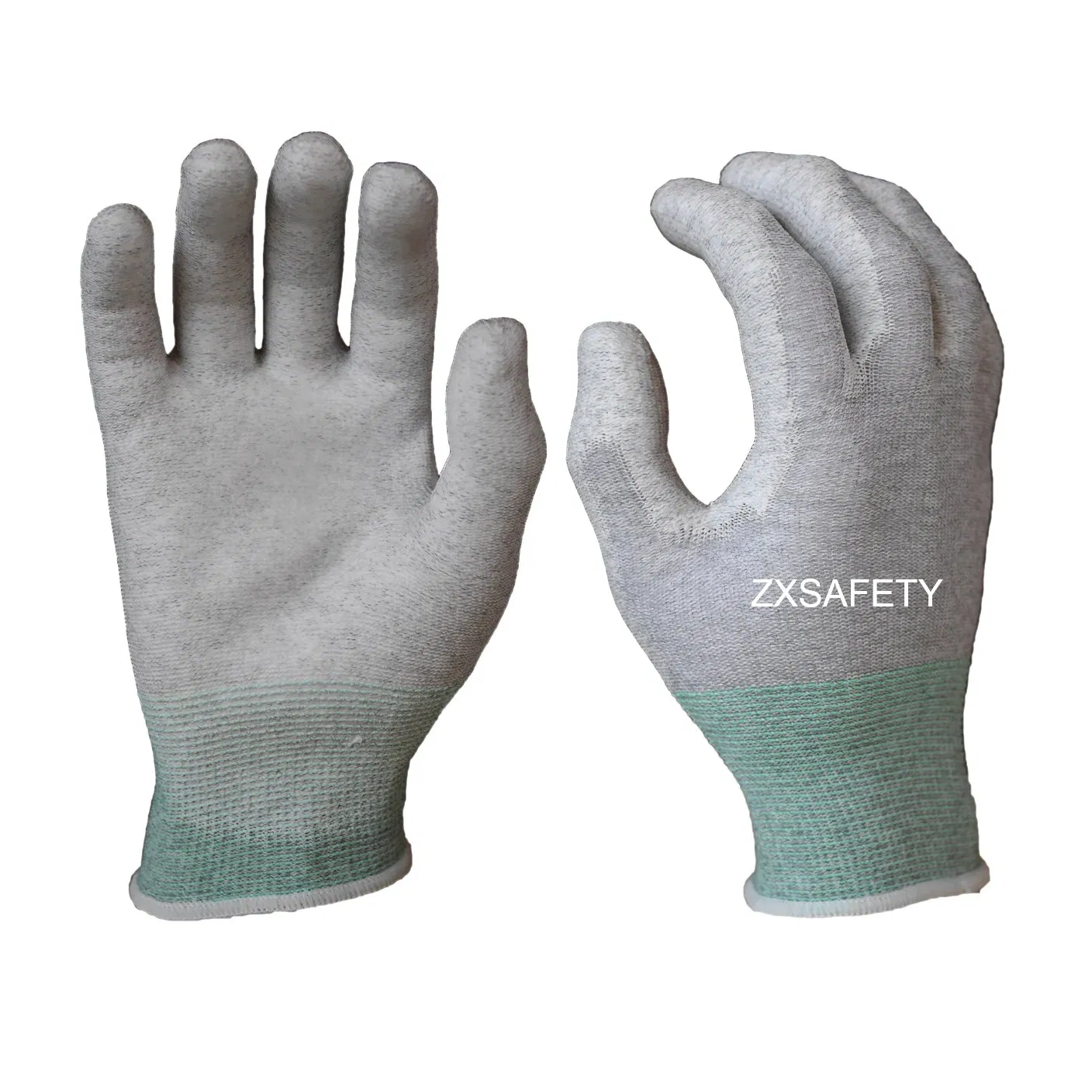 Antistatic ESD Carbon PU Coated Palm Fit Gloves