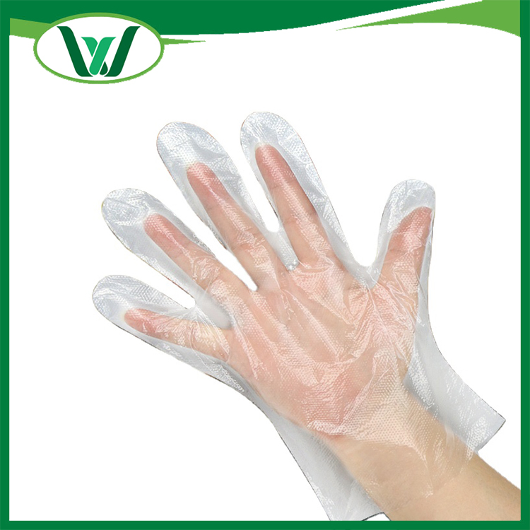 Cheaper Food Grade Service Wholesale Poly Gloves