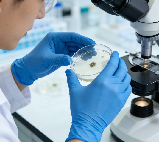 Exam-Grade Blue Nitrile Gloves for Food Service, Disposable and Safe