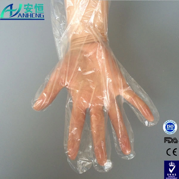 Biodegradable Transparent Disposable Surgical Poly LDPE Gloves