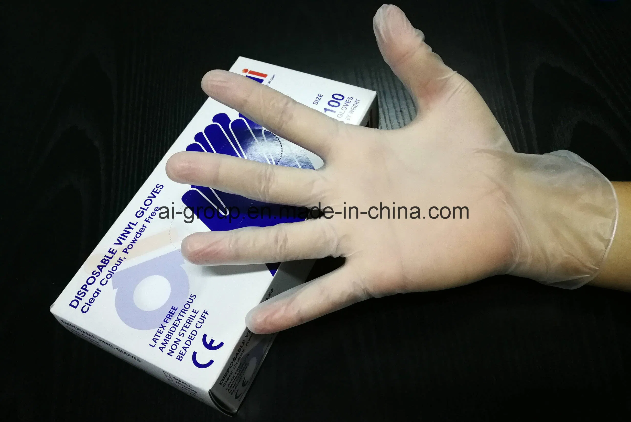 Gentle Touch Vinyl Disposable Wholesale Latex Protective Safety Examination Nitrile Exam Gloves