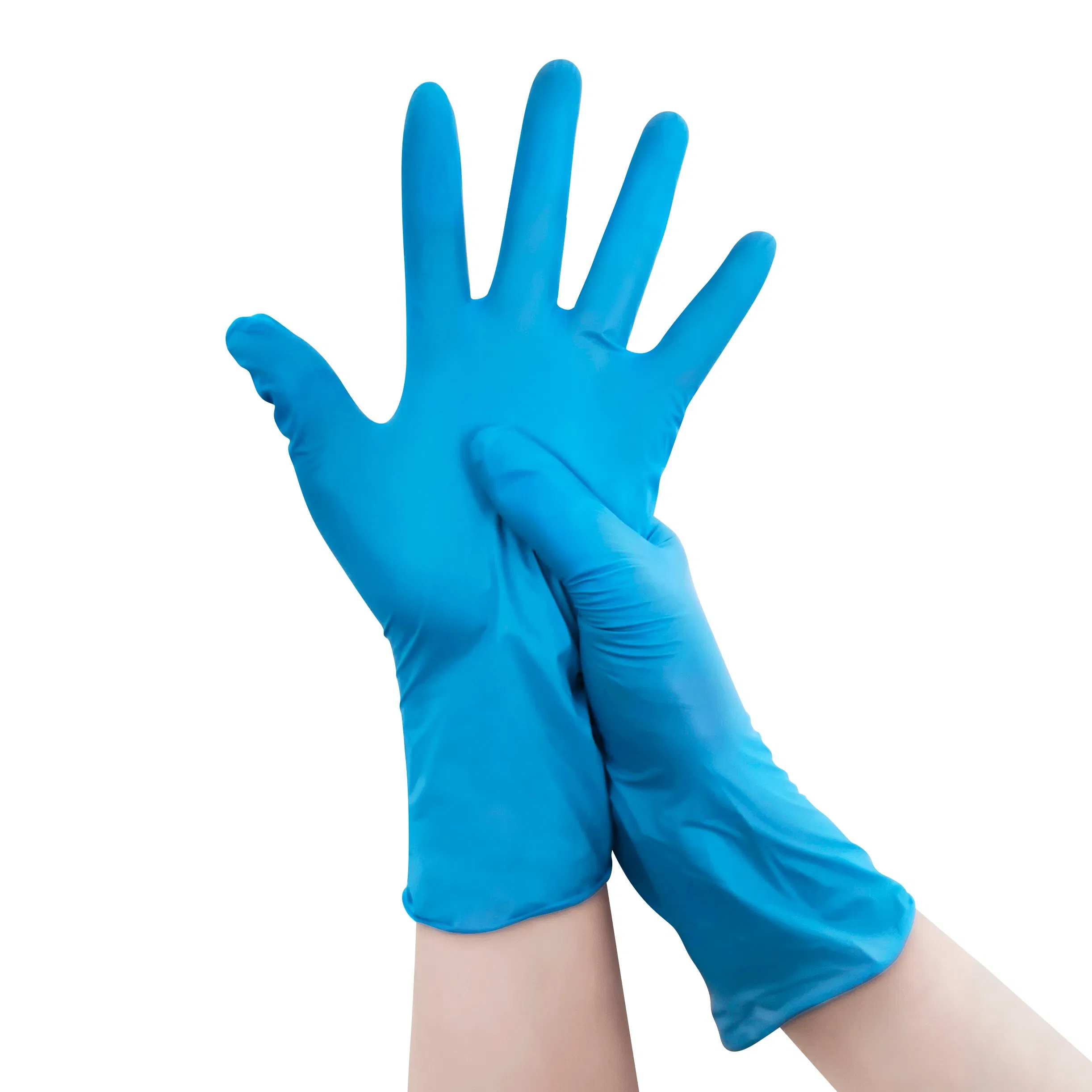 En455 ASTM D6319 Approved Medical Disposable Nitrile Examination Gloves Powder-Free Latex-Free, 100PCS Pack