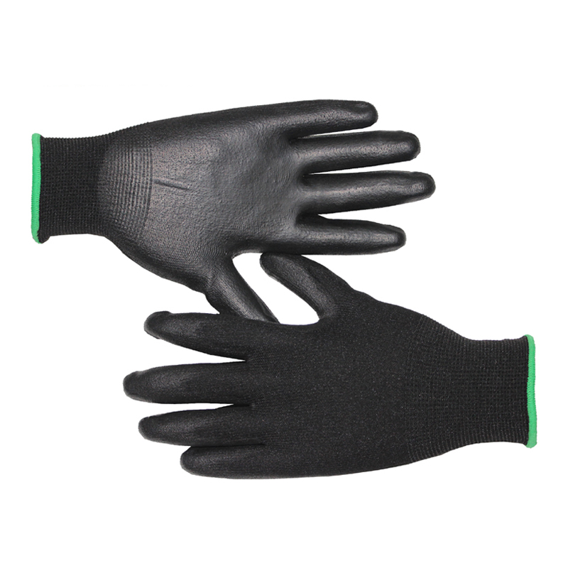 77+Countries Direct Factory Super Thin Breathable Flexible Touch Screen PU Coating Antistatic Polyurethane Coating Work ESD Safety Construction Glove