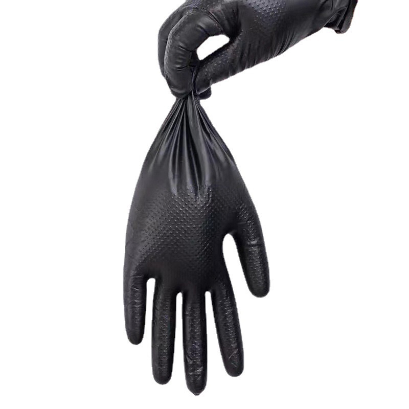 Biodegradable Disposable Gloves with Non-Slip Palms for Safety Use