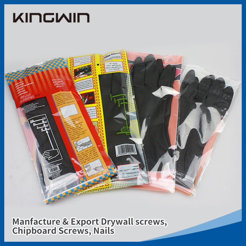 Wholesale Working Nitrile Latex Natural Rubber Glove with Heavy Duty Work Safety Industrial for Hand Protection Household Cleaning