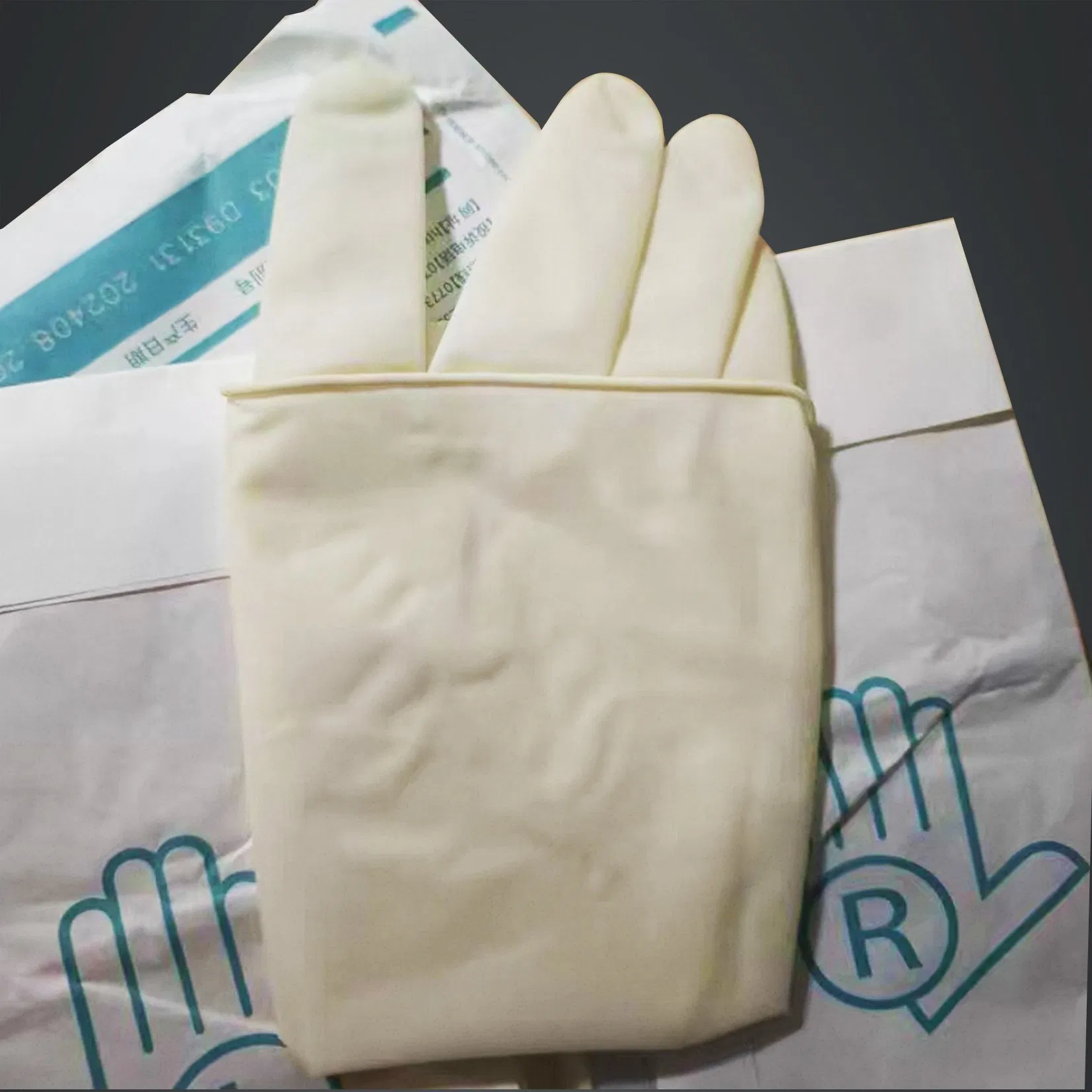 Cheap Products Disposable Medical Sterile Surgical Rubber Gloves Fast Shipping