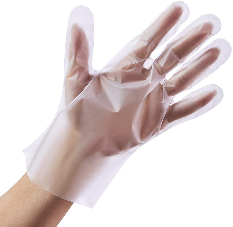 Powder Free Disposable Food Grade Service TPE Vinyl Gloves