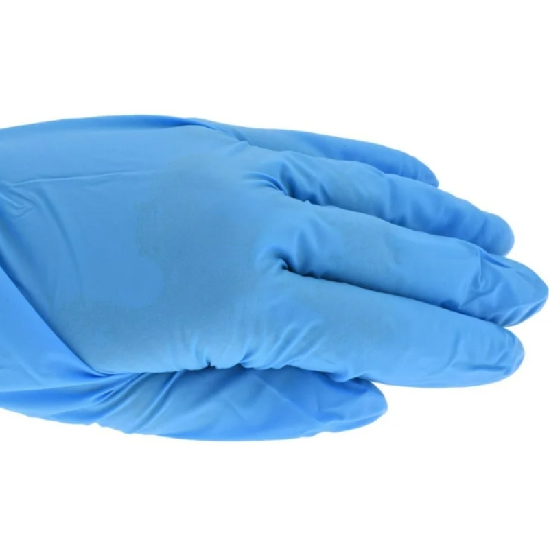Disposable Nitrile Exam Gloves Blue Powder Free Latex-Free for Safety and Protection