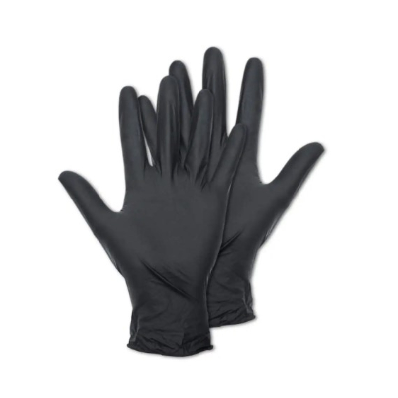 3.5g Black Nitrile Gloves Disposable Powder-Free Latex-Free for Industrial Work Safety Examination