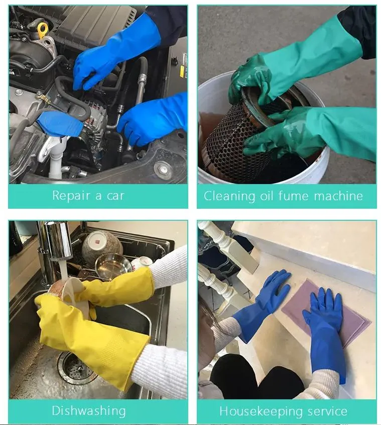 Application of Nitrile Gloves