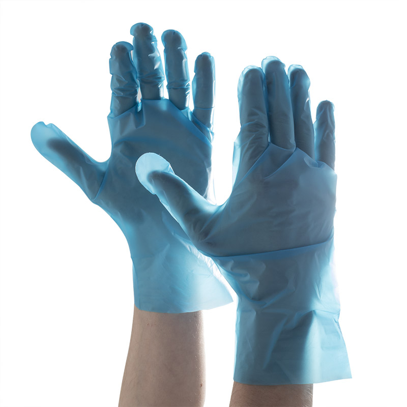 Powder Free Disposable Food Grade Service TPE Vinyl Gloves
