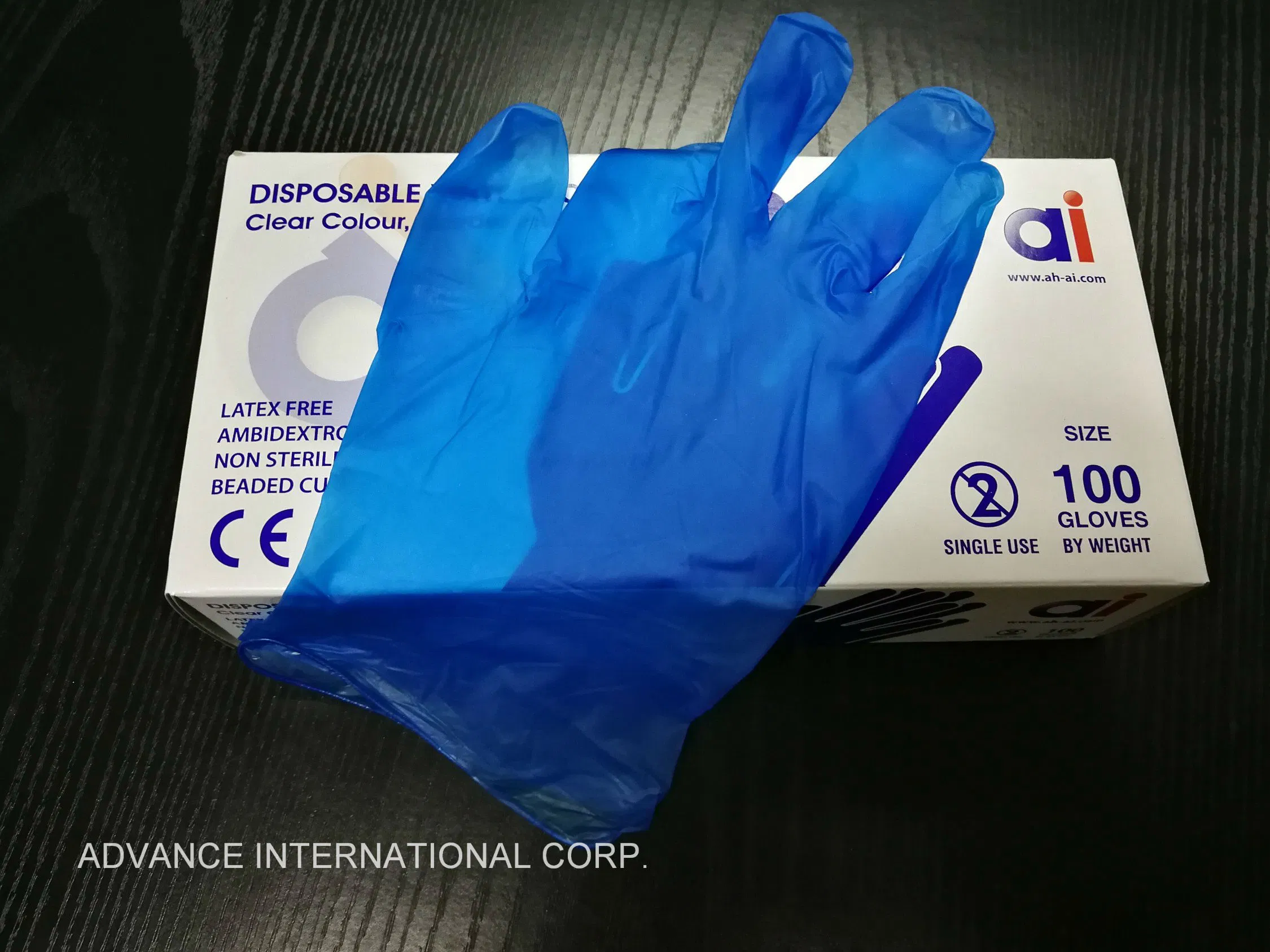 Restaurant Grade Gloves Plastic Handcare Disposable Clear Vinyl Gloves Powderfree in Medical Gloves Food Service Consumables General Purpose