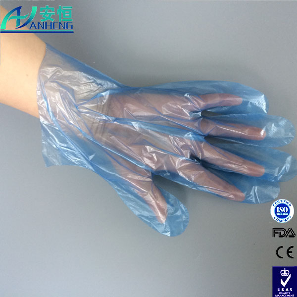 Biodegradable Transparent Disposable Surgical Poly LDPE Gloves