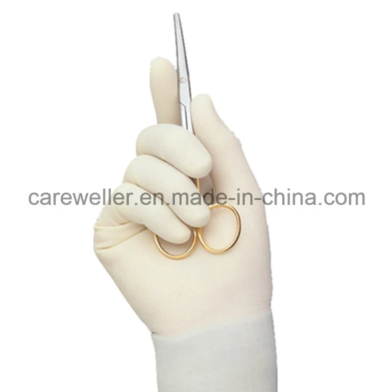 Disposable Sterile Powdered Latex Surgical Gloves