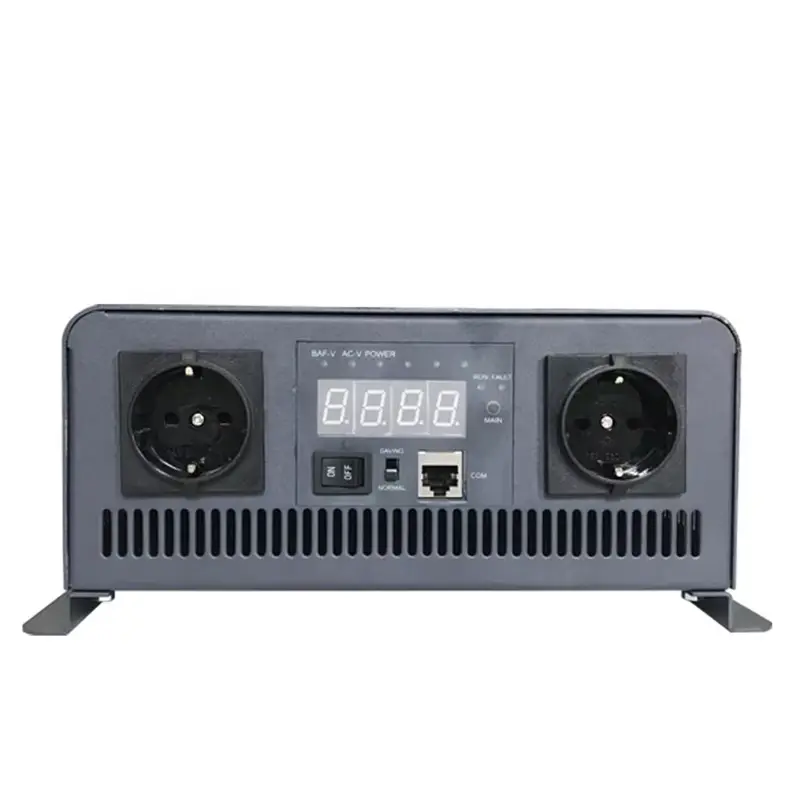 OEM Maili 2000W Power Inverter Single-Phase DC to AC High Frequency Pure Sine Wave 12V 120V New LCD Monitor with Aluminum Shell Factory, Products