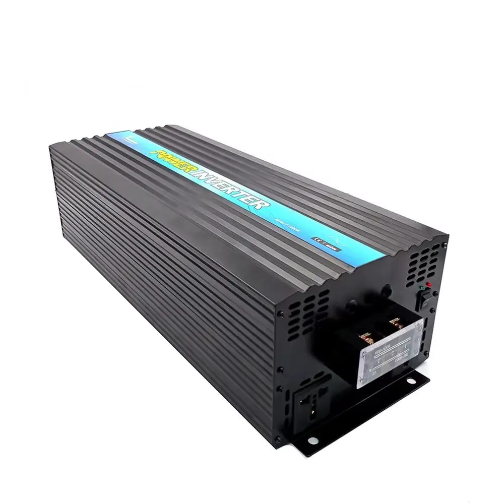 OEM 6000 Watts Pure Sine Wave Inverter High Frequency 24VDC to 230VAC Competitive Price with Remote Control Function For Caravan