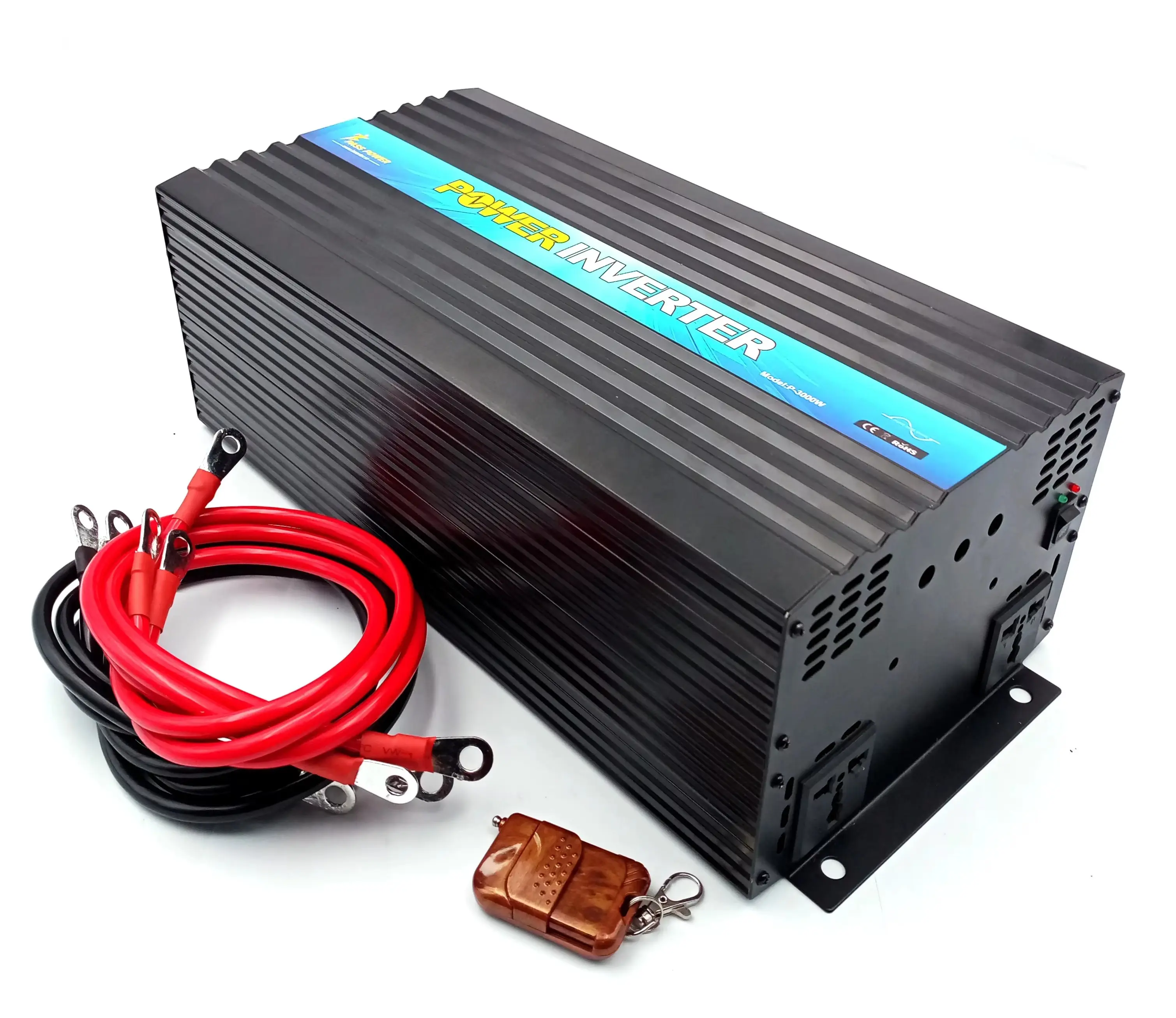 CE Certification MAILI 3000W Single Output Car Power Inverters New Design 24V DC to 110V AC High Frequency Transformer 24V DC 110V AC 50Hz for Home Appliance Exporter, Product