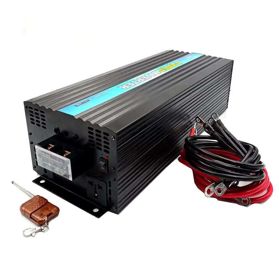 CE Certification High Power 5kw 5000 Watt Pure Sine Wave Inverter DC AC Off-Grid Converter 10000W Peak Power Solar Power Inverter for House Water Pump Factory, Exporters