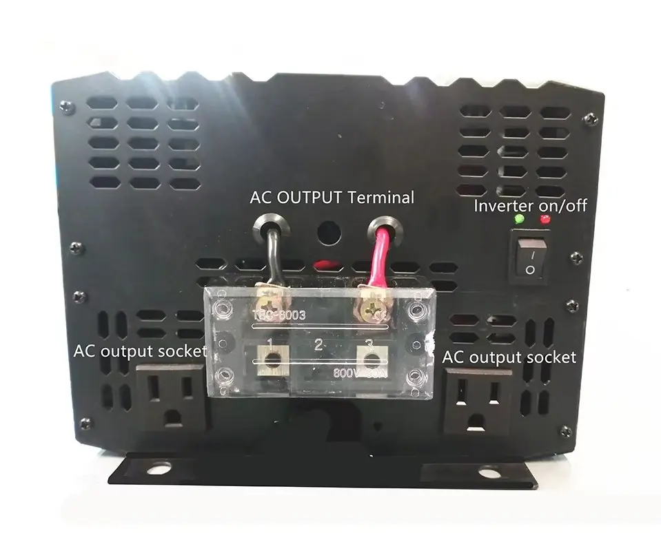 CE Certification MAILI 3000W Single Output Car Power Inverters New Design 24V DC to 110V AC High Frequency Transformer 24V DC 110V AC 50Hz for Home Appliance Exporter, Product