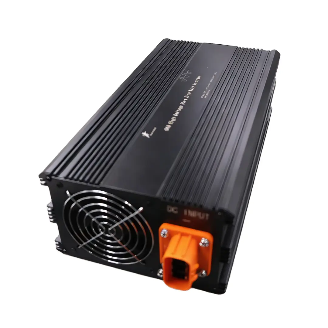 Best CE ROHS 6kw high voltage dc 380v to ac 110v and 220v pure sine wave inverter efficiency 94% Manufacturer, Factories