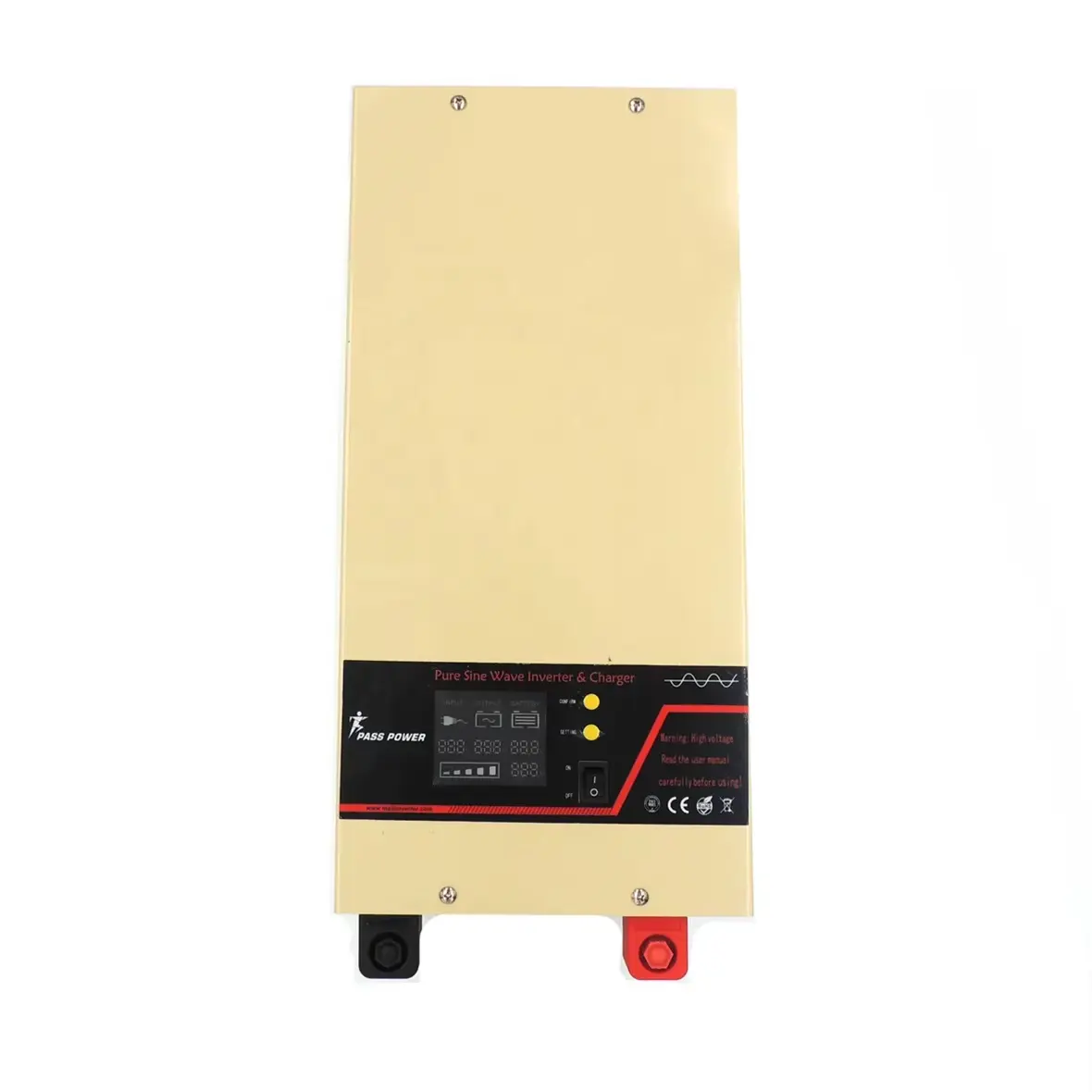 CE Certification 3000 Watt Pure Sine Wave  Off-gri Solar Inverter 24v 220v RV Energy System with Charger for Household Appliances 3KVA for Home Use Suppliers, Factories