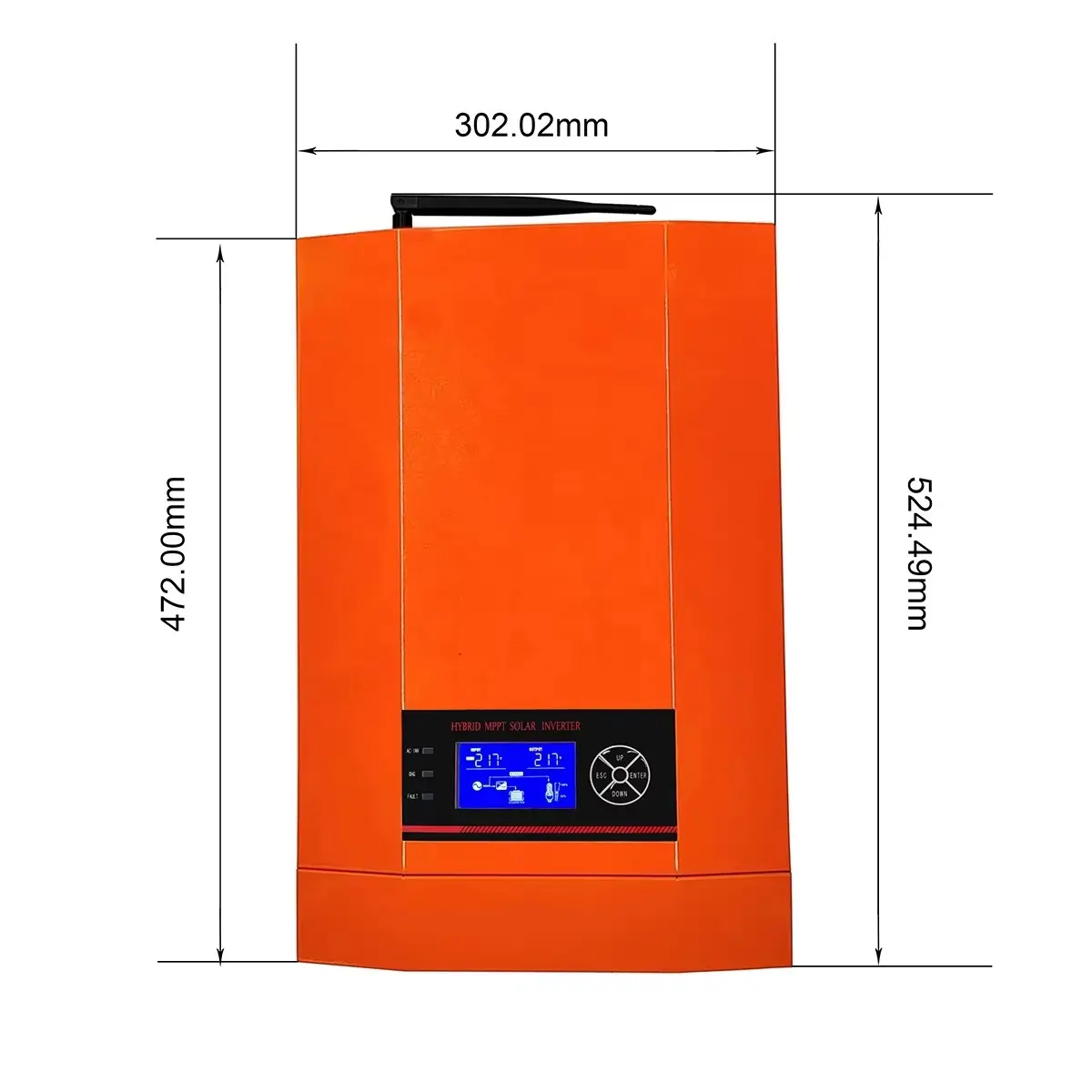 High-Quality MAILI Home Use Rated Power 5.5KW 5500KW Off Grid Hybrid Solar Inverter Pure Sine Wave Output 5500w Solar Power Inverter Factory, Products