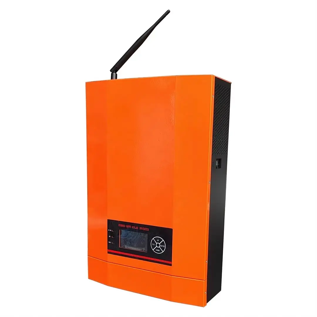 OEM CE ROHS Hybrid Solar Inverter 24VDC 230VAC 3.5KW 3500 Watt Pure Sine Wave Single 50Hz LCD Grid Solar Power MPPT for Home Use Manufacturers, Exporter