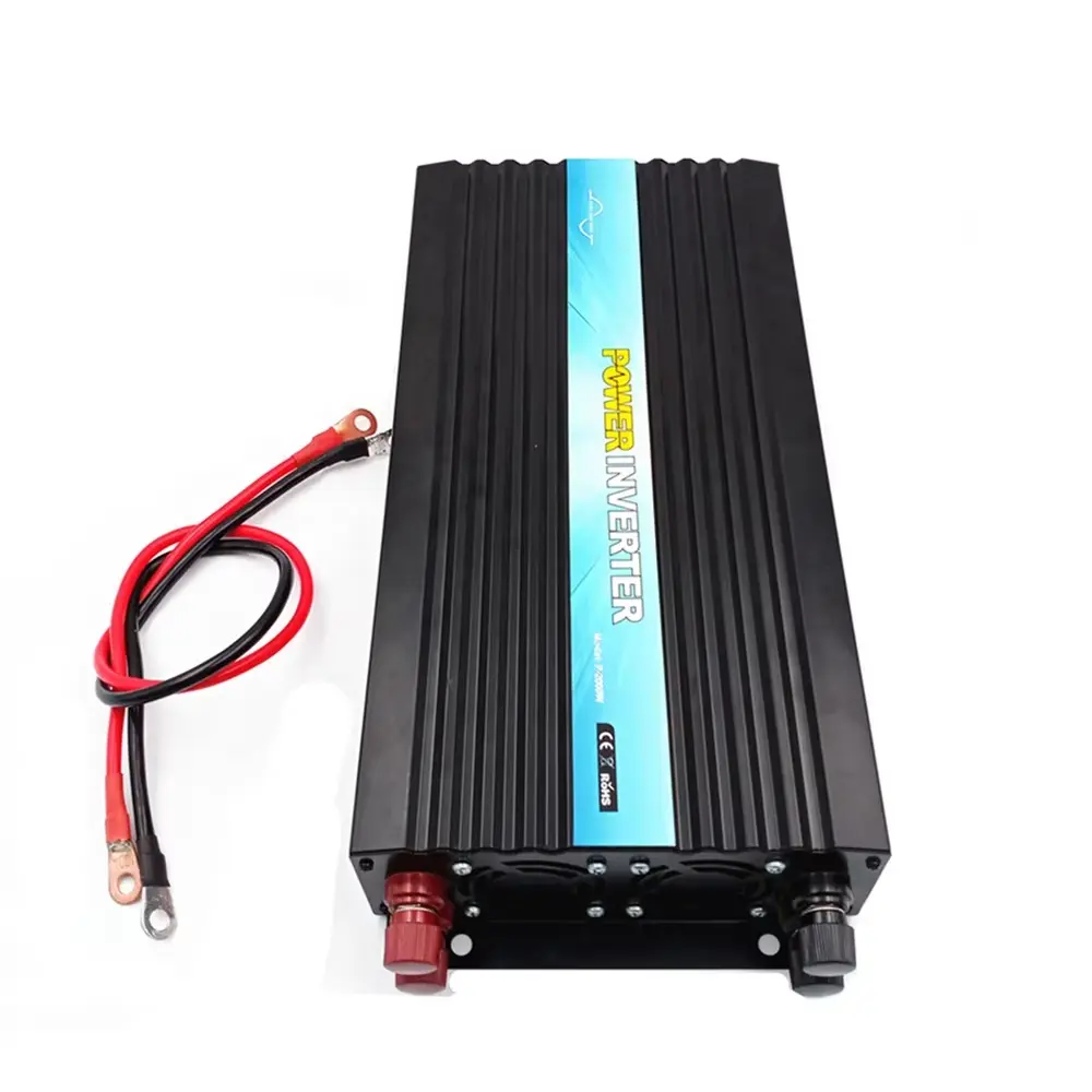 Cheap Factory OEM 2500W Power Inverter New Design 48V 230V Off-grid Pure Sine Wave Inverter for Home Use 220VAC Output 5000W LCD Factory, Product