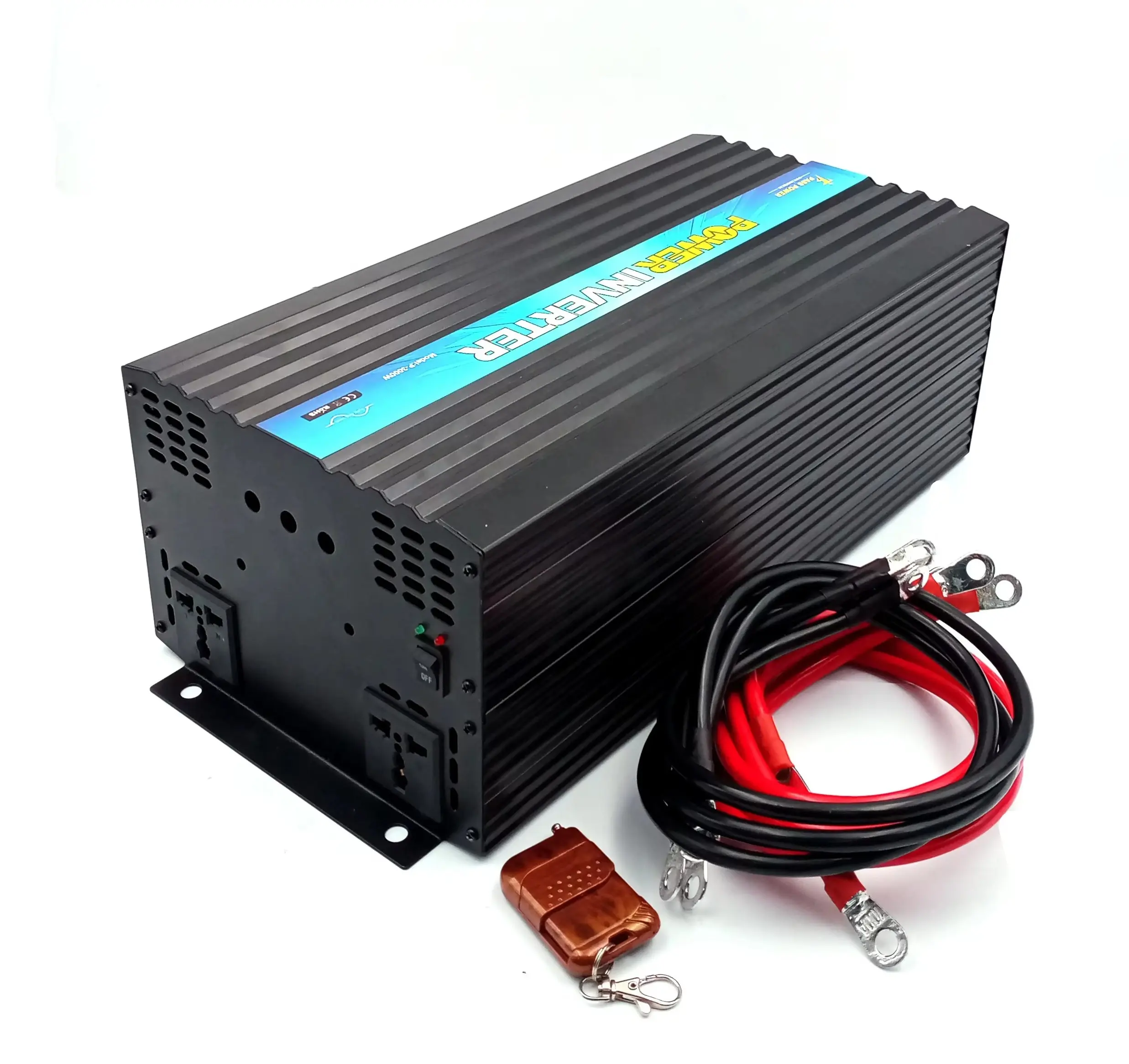 CE Certification MAILI 3000W Single Output Car Power Inverters New Design 24V DC to 110V AC High Frequency Transformer 24V DC 110V AC 50Hz for Home Appliance Exporter, Product