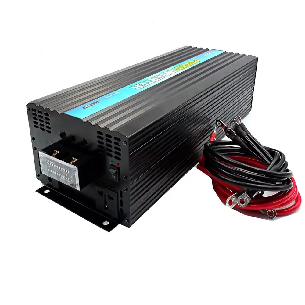 OEM 6000 Watts Pure Sine Wave Inverter High Frequency 24VDC to 230VAC Competitive Price with Remote Control Function For Caravan