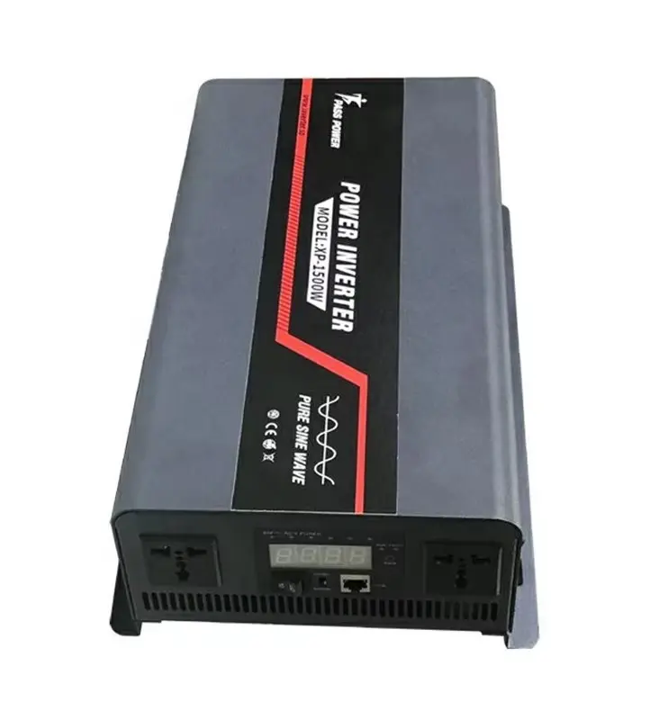 OEM High Quality New Design 1500w Pure Sine Wave Power Inverter 48v 110v Off-grid solar Invertor with LCD Digital Screen Manufacturer, Exporters