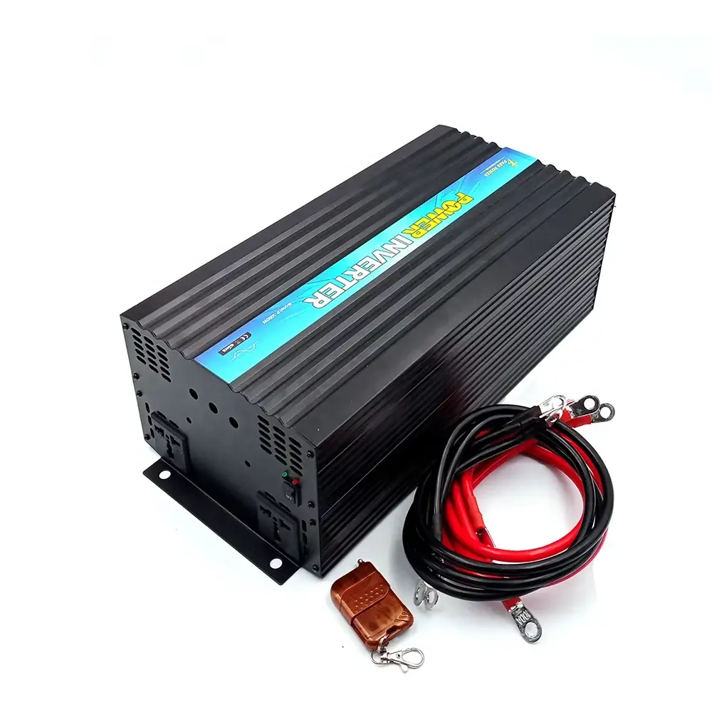 OEM CE RoHS Certified 4kva 4kw 4000 Watts Pure Sine Wave Power Inverter 48V to AC120V Remote Control Grid 4000W Inverter with Soft-start Function Suppliers, Factories