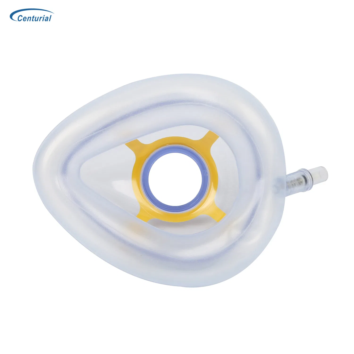Medical Anesthesia Mask with Colored Hook for Easy Identification