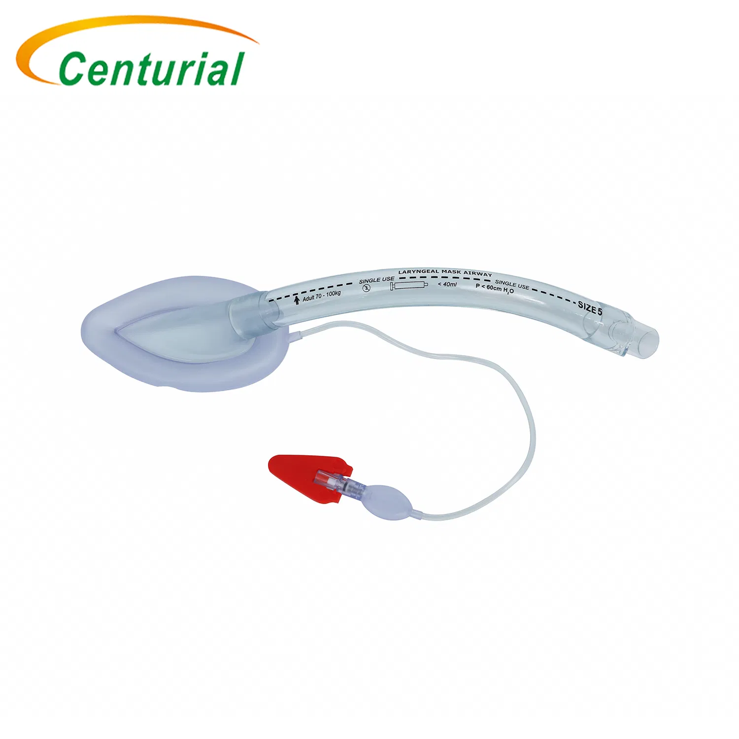 Hot Sale Medical Disposable Transparent PVC Laryngeal Mask Airway for Hospital