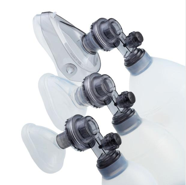 Adult Manual Resuscitator Ambu Bag Made of Silicone