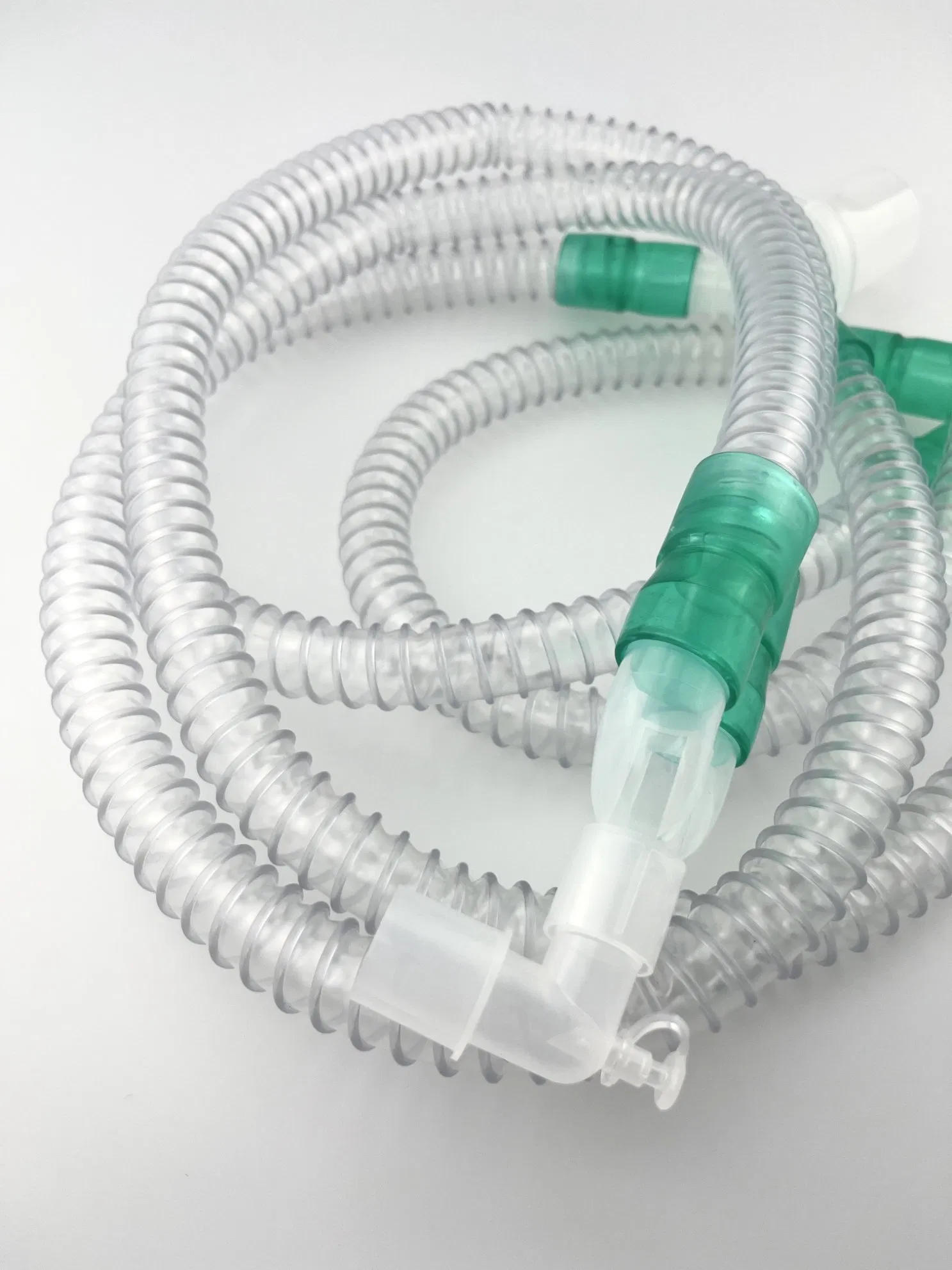 Disposable PVC Hose Ventilator Tube for Adult and Pediatric Smoothbore Breathing Circuit