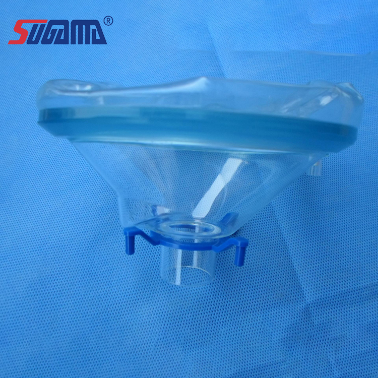 Disposable PVC Anesthesia Mask Soft Cushion Type