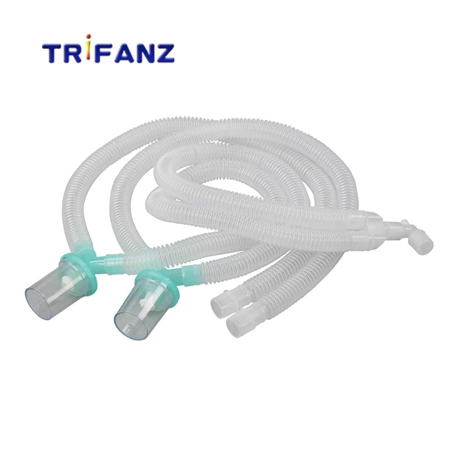 High Quality Hospital Supply Popular Disposable Medical Anesthesia Ventilator Corrugated Breathing Circuits Kit with Water Traps FDA ISO Approved