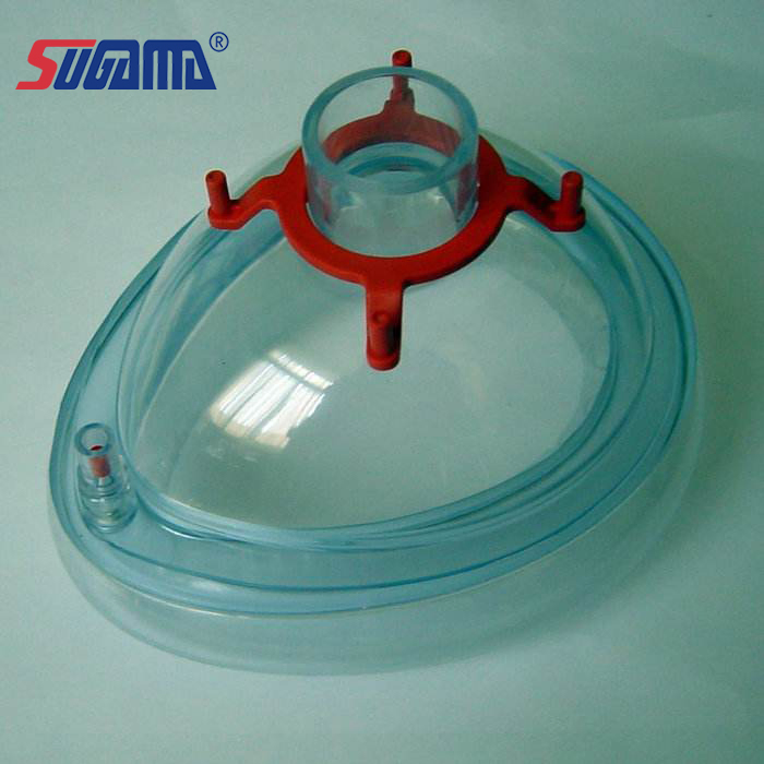 Disposable PVC Anesthesia Mask Soft Cushion Type