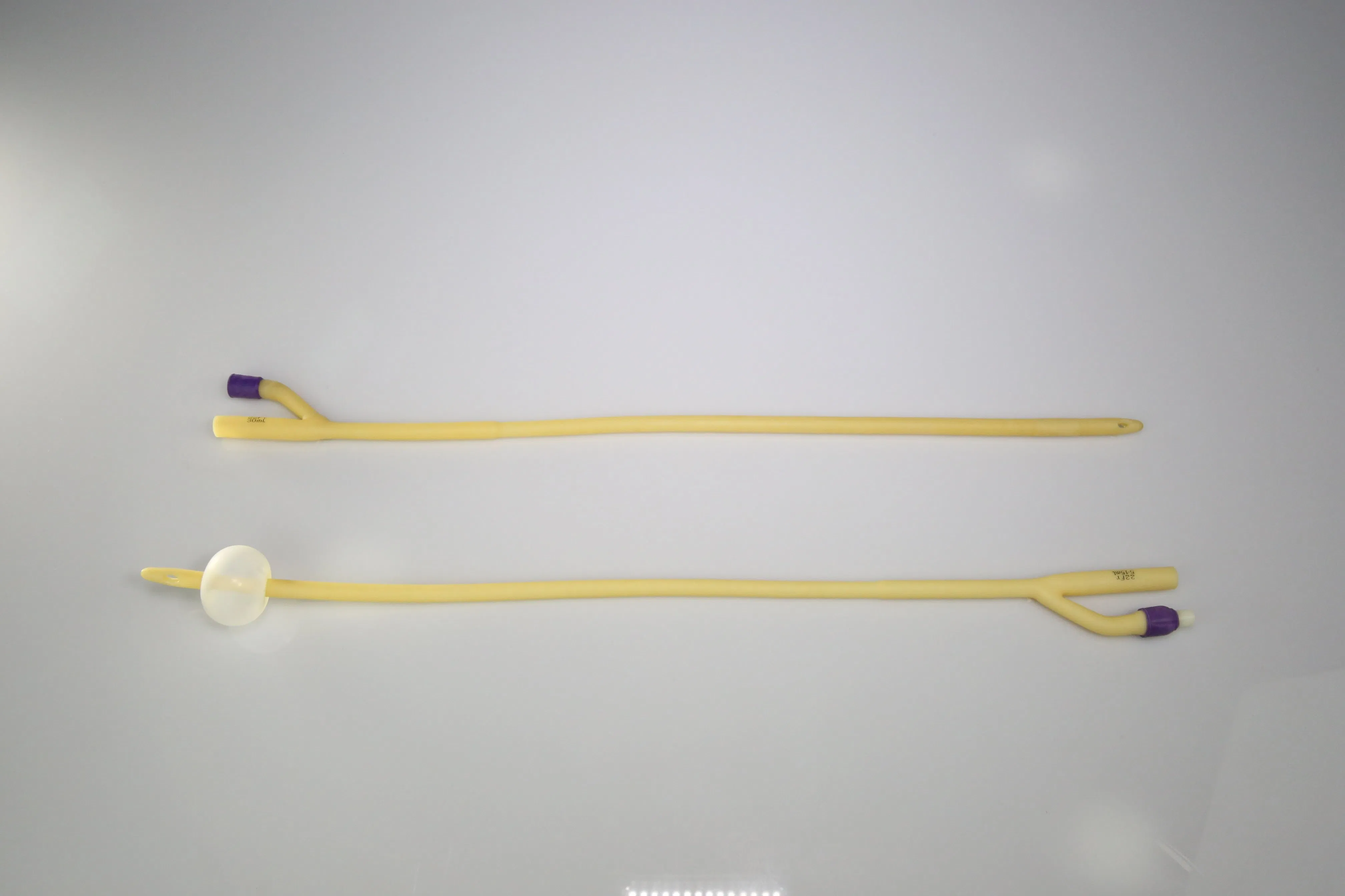 Safe Use Flexible Tube Single Pack Urinary Catheter for Urine Drainage