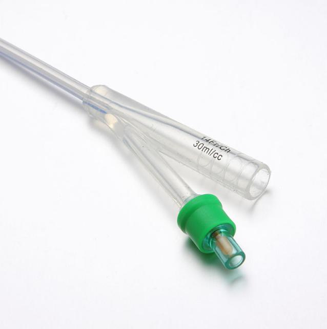 100% Full Silicone Foley Catheters 2way/Drainage Catheter/CE &amp; ISO Approved