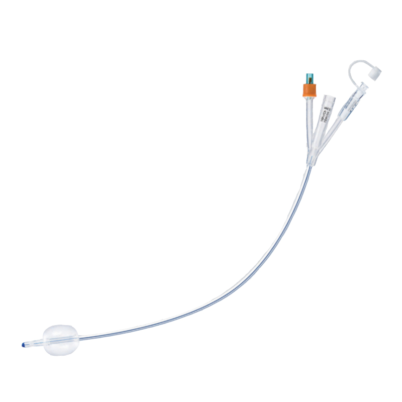 Disposable Sterile 3 Way Standard Type Fr16 Urine Drainage Latex Foley Catheter with 100% Silicone Coated