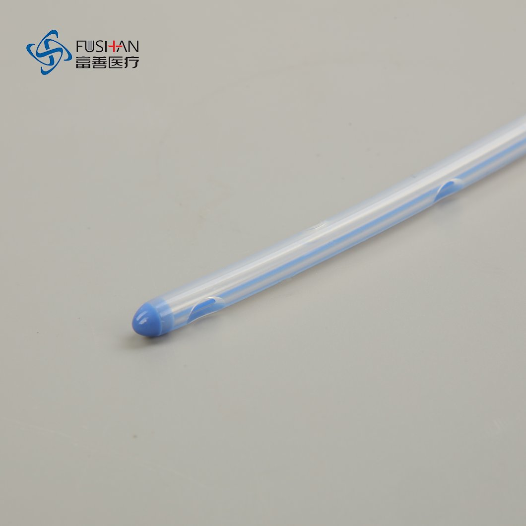 Silicone Stomach Tube Medical Device Used to Provide Nutrition Feeding Tube Ng Tube Fushan Medical CE ISO FDA