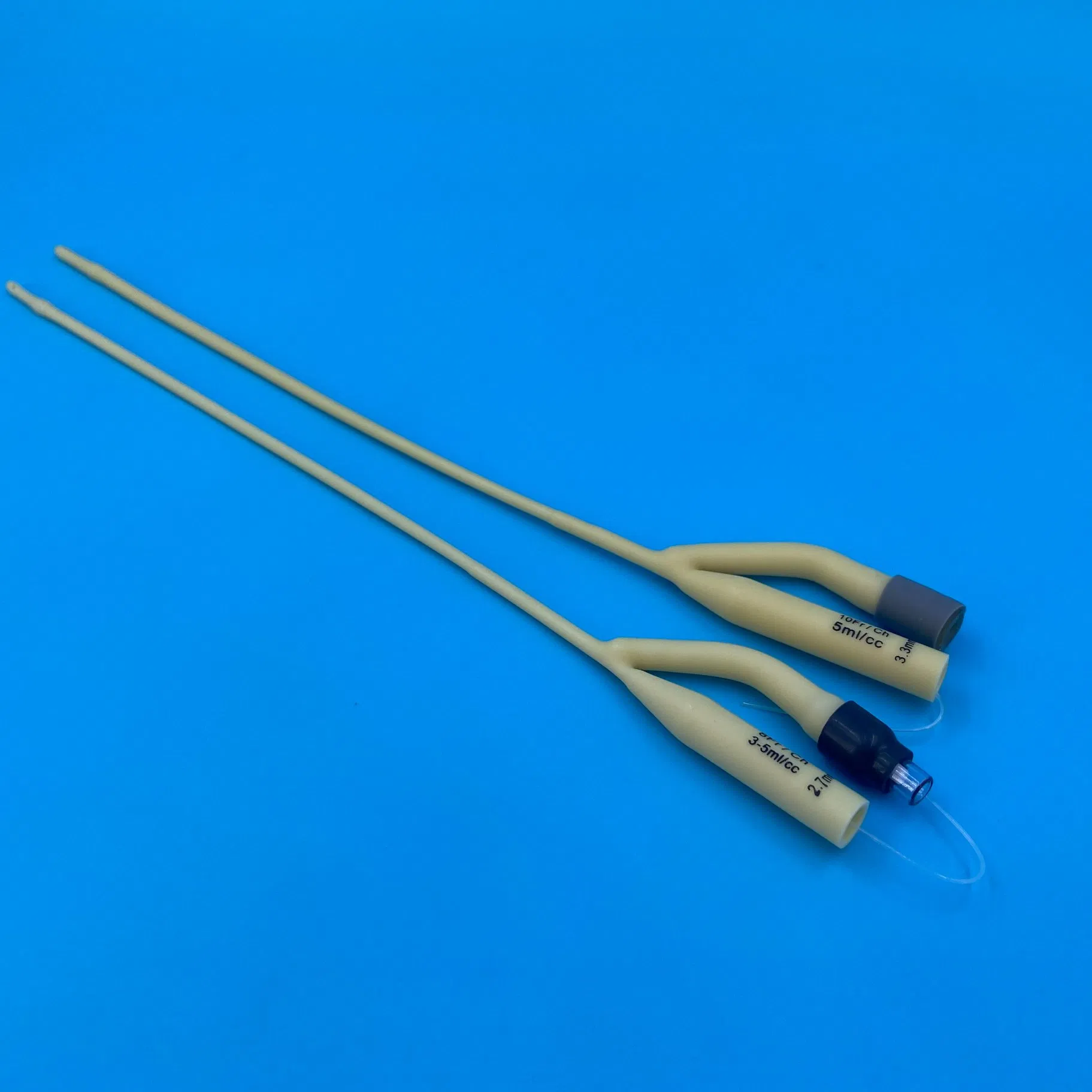 Medical Latex Catheter Foley Urinary Drainage 2/3 Way for Adult/Pediatric CE ISO Certificate Fr06-30